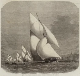 The Royal Thames Yacht Club Match, Finish of the Race